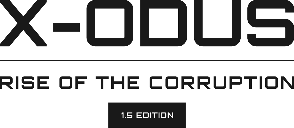 XODUS Rise of the Corruption 1.5 Edition + Expansion Bored Game Ink